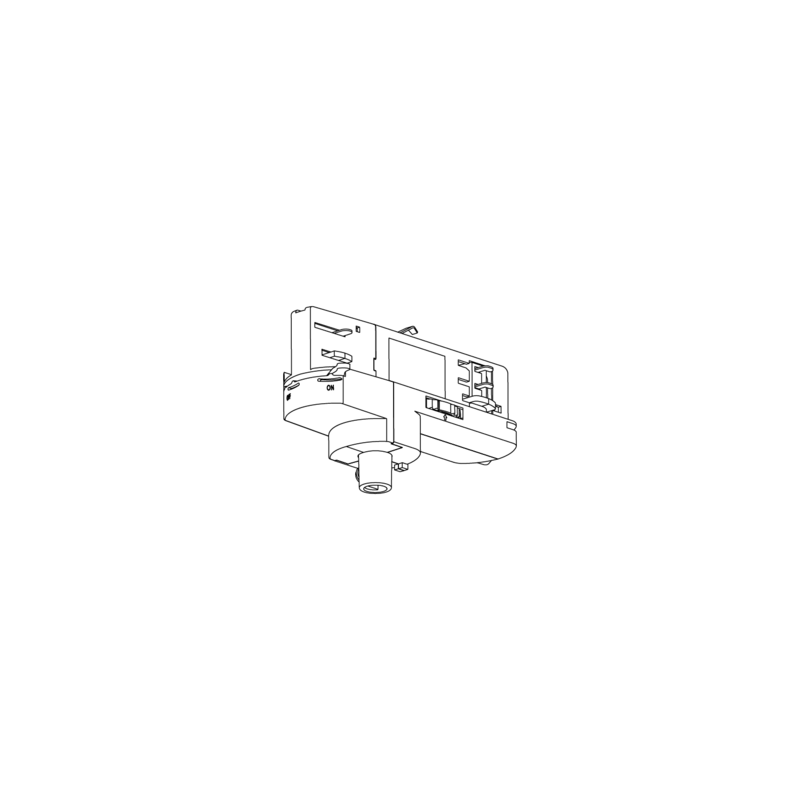 3-PHASE TRACK ADAPTER DALI